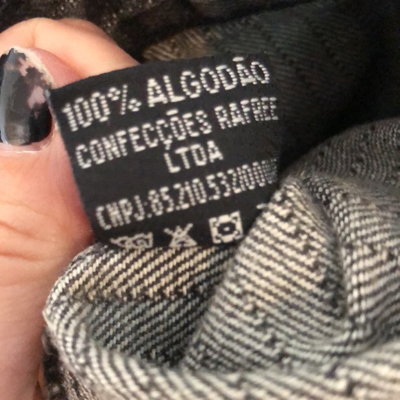 Black denim pinstriped jacket - Picture 4 of 4